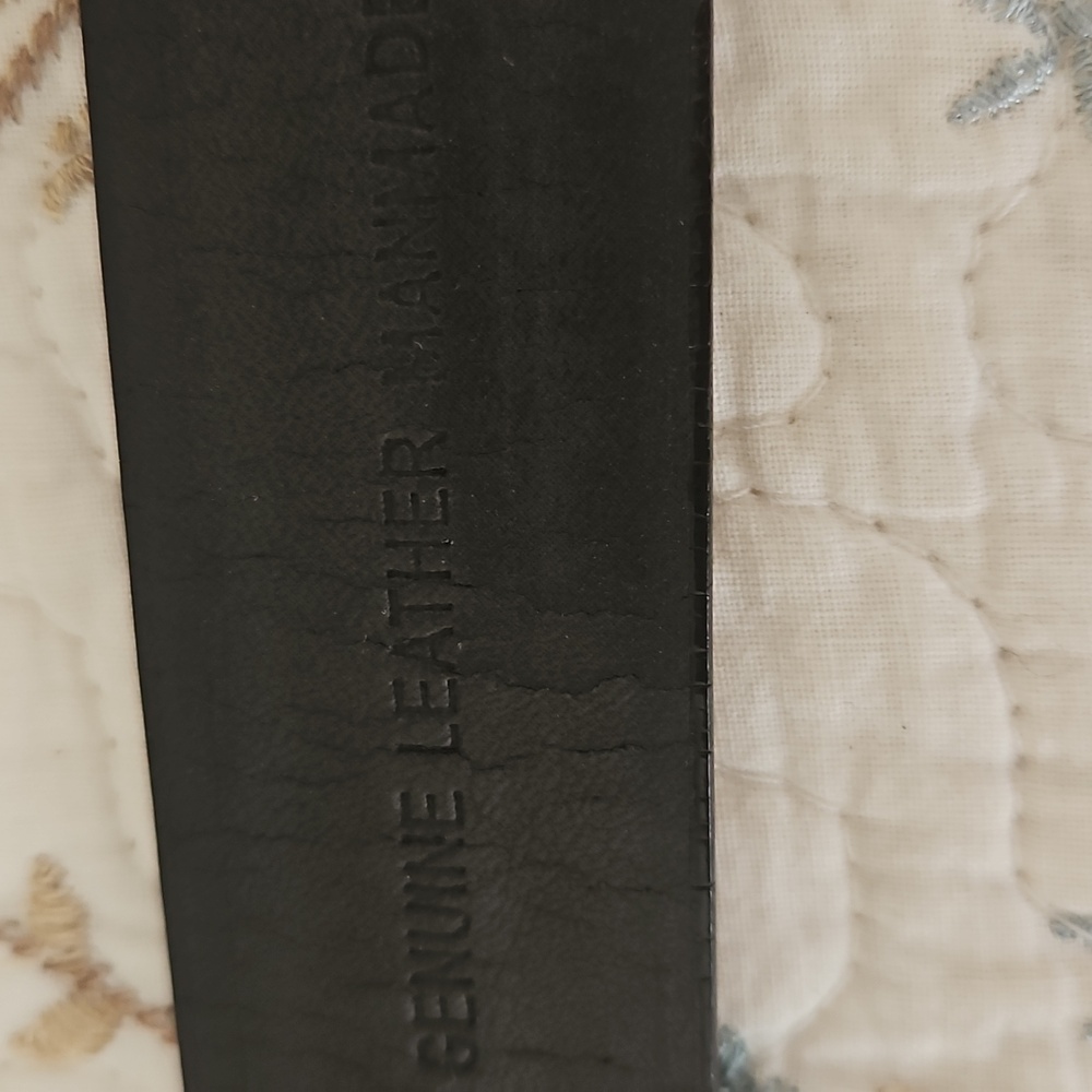 Genuine Leather Vintage Men's Brown Belt Size 36 - Picture 10 of 13